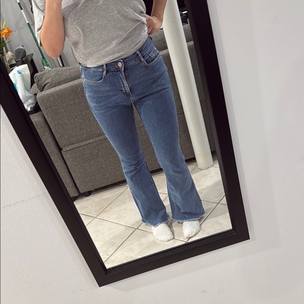 Mango flare jeans